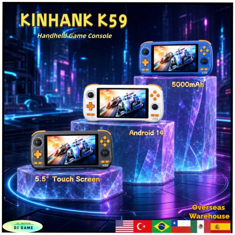 Gaming Console Under 5000 - 킨한크 K59 휴대용 게임 콘솔, 안드로이드