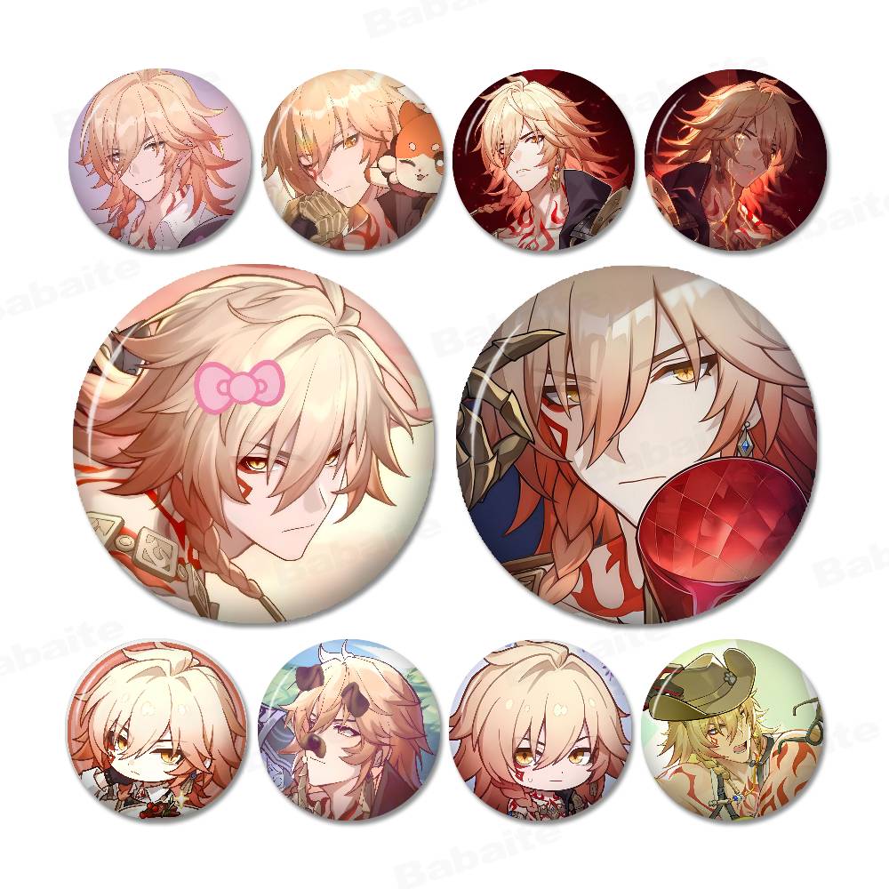 Gaming Console Buttons - 혼카이 스타 레일 마이데이 새로운 브로치