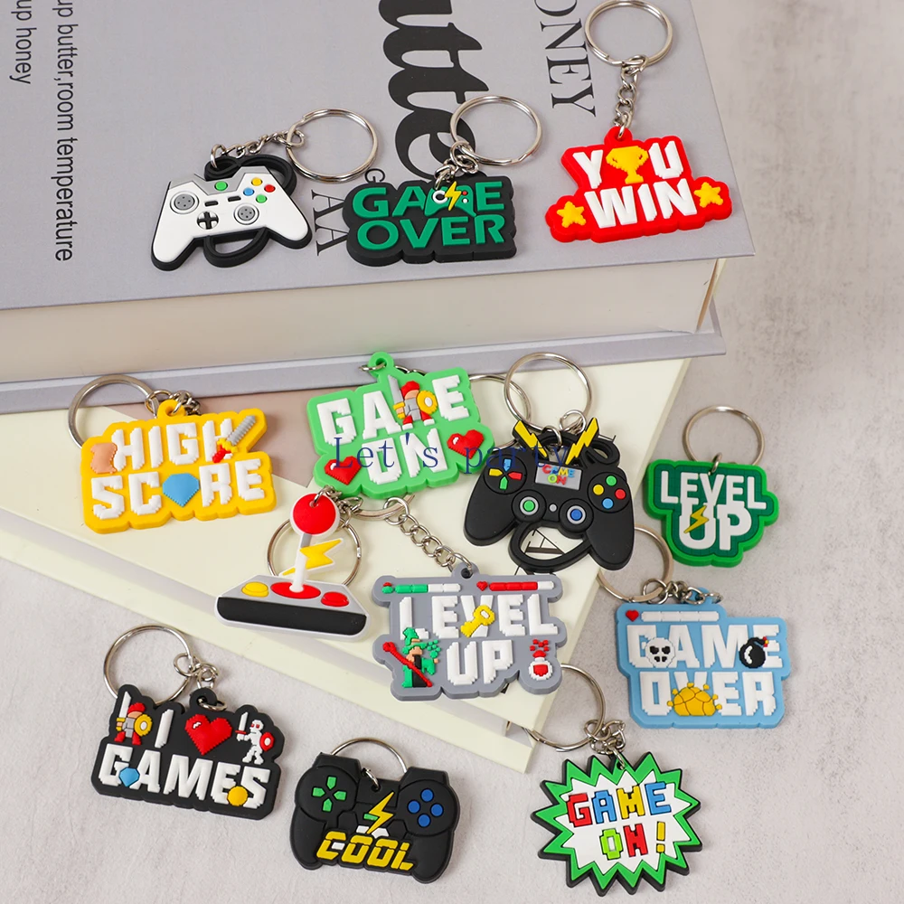 Gaming Console Keychain - 테마에 13Pcs 비디오 게임 PVC 키
