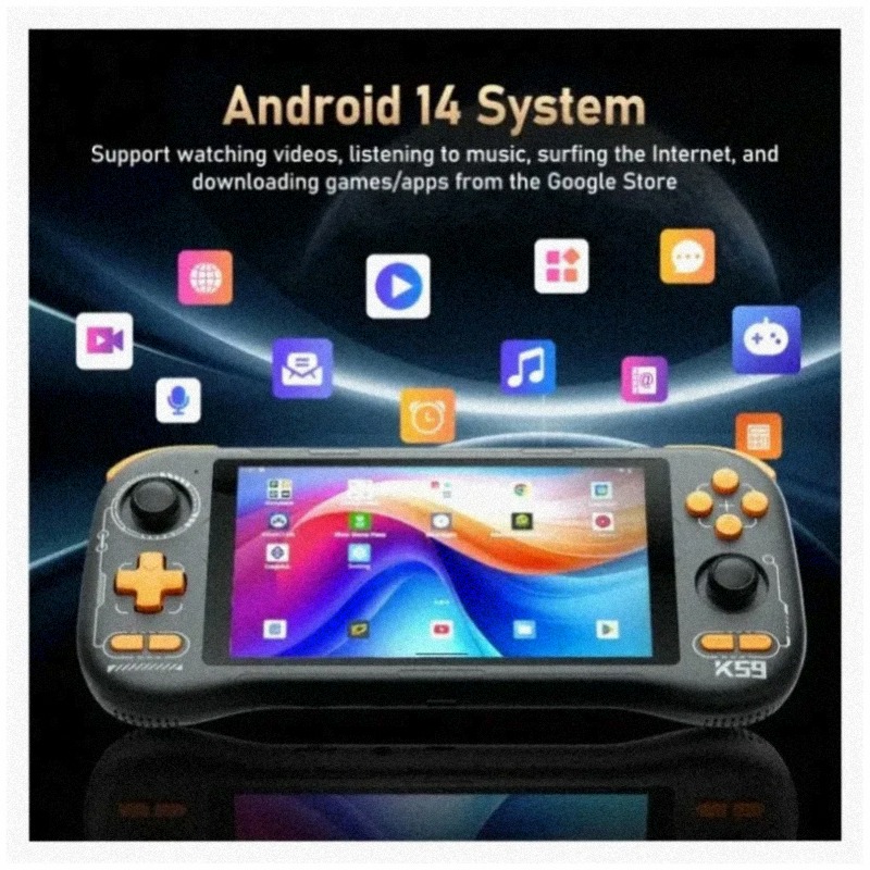 킨한크 K59 휴대용 게임 콘솔, 안드로이드 14, 5 - Gaming Console Under 5000 리뷰 및 가격