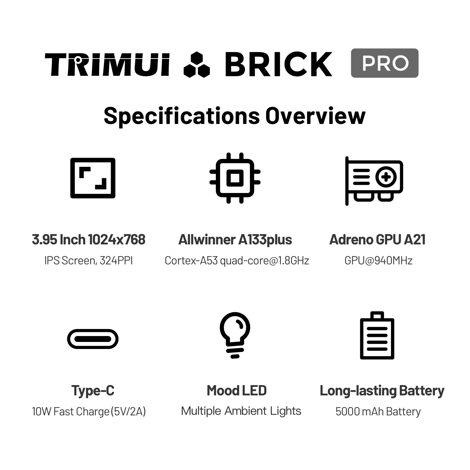 TRIMUI 브릭 프로 TG4040 레트로 휴대용 게임 - Gaming Console Under 5000 리뷰 및 가격