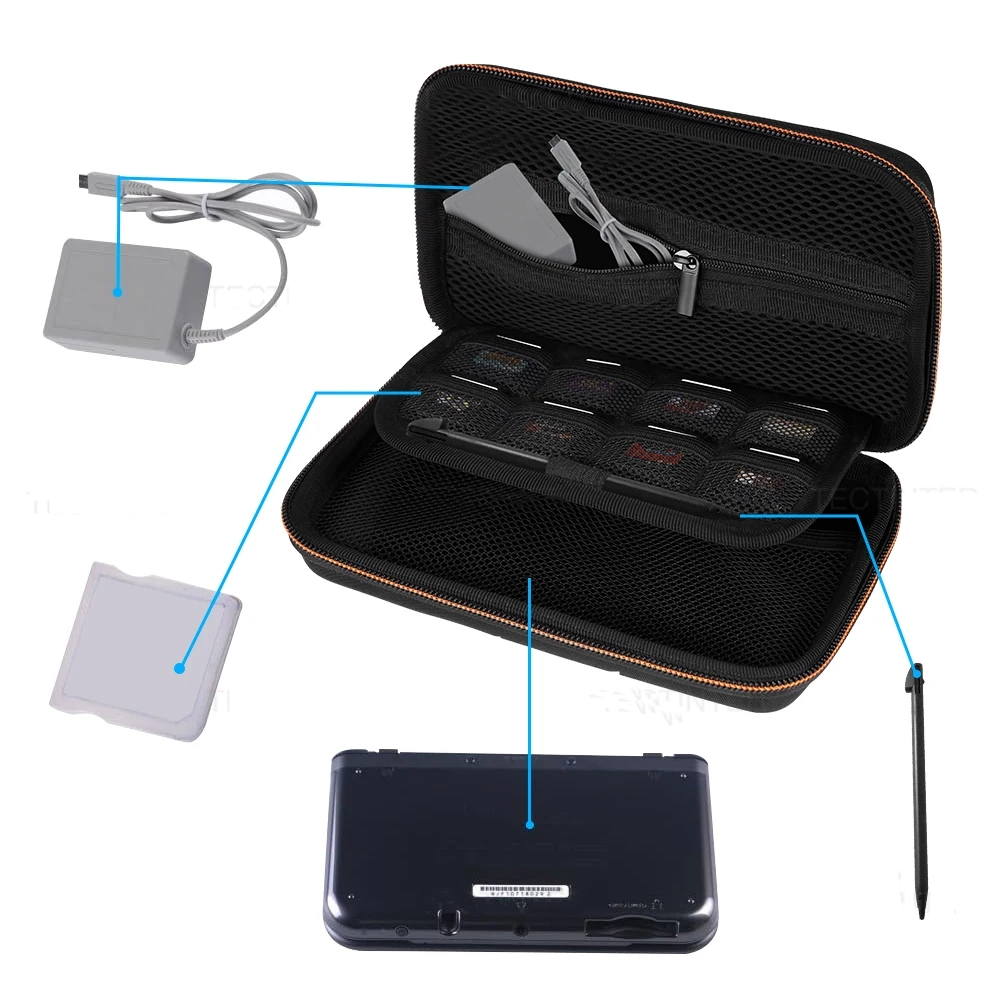 DSi 게임 콘솔용 휴대용 케이스 가방 새로운 3DSX - Gaming Console All 리뷰 및 가격