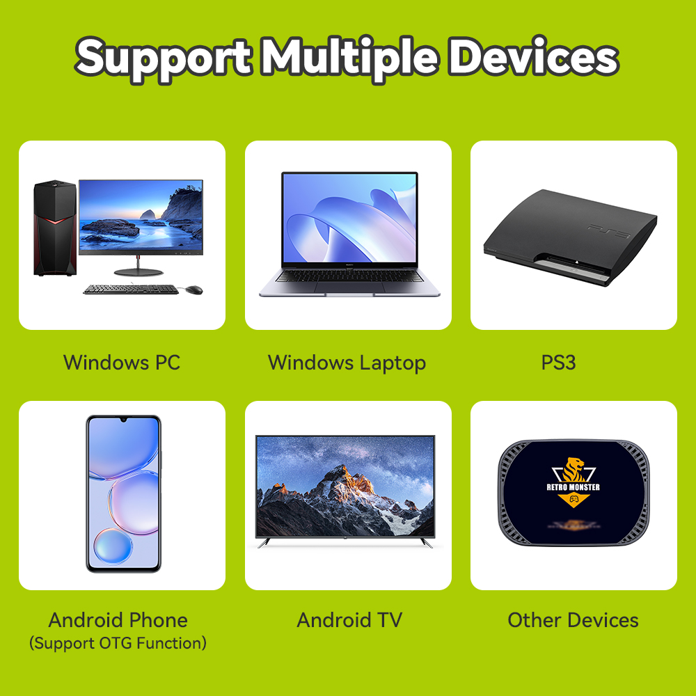 Windows PC/노트북/PS3/안드로이드 TV/전화 - Gaming Console For Phone 리뷰 및 가격