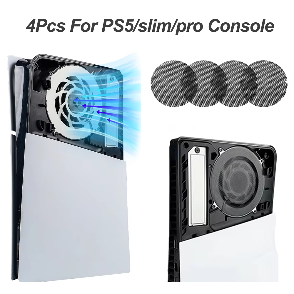 PS5/slim/pro 게임 콘솔용 4개입 먼지 필터  - Gaming Console Latest 리뷰 및 가격