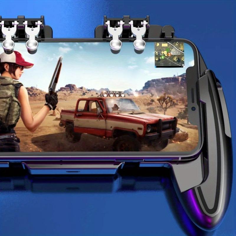 모바일 폰 그립 홀더 6 손가락 게임용 쿨링 게임패드  - Gaming Console For Phone 리뷰 및 가격