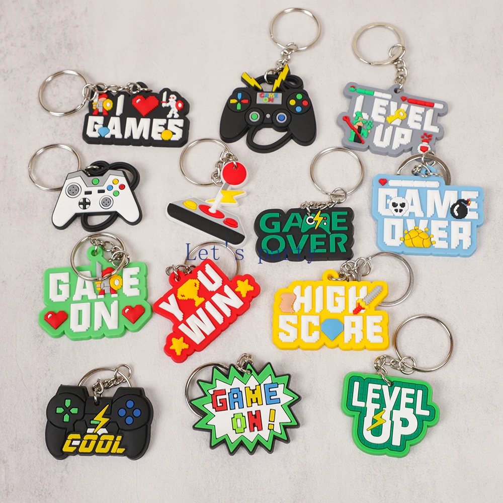 테마에 13Pcs 비디오 게임 PVC 키 체인 Game - Gaming Console Keychain 리뷰 및 가격
