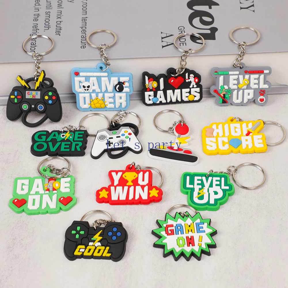 테마에 13Pcs 비디오 게임 PVC 키 체인 Game - Gaming Console Keychain 리뷰 및 가격