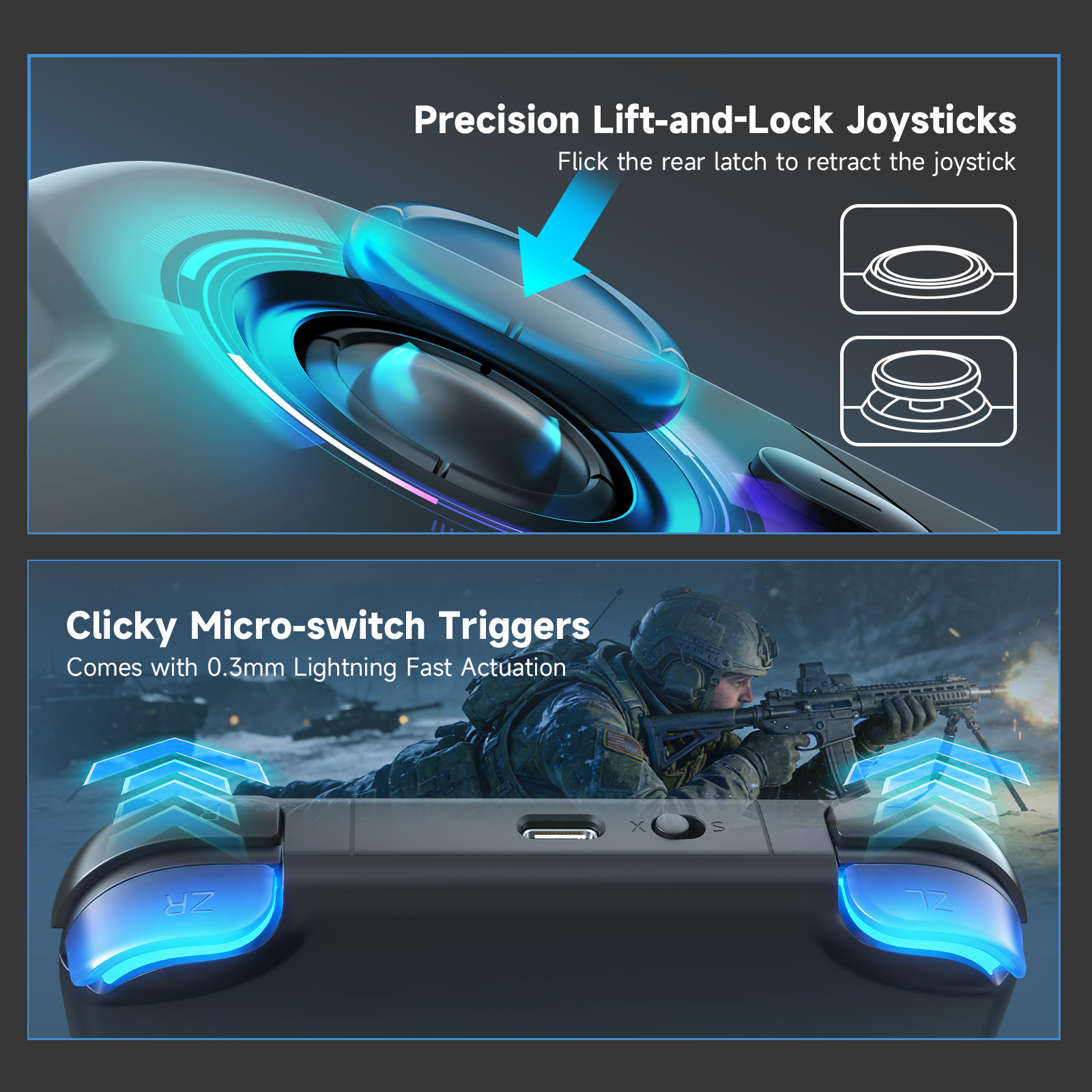 AceGamer 포켓 게임 컨트롤러 휴대용 홀 조이스틱 - Gaming Console For Phone 리뷰 및 가격