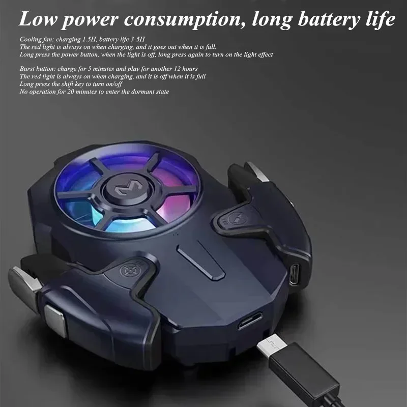 AK03 메모 휴대 전화 ABS L1R1 PUBG 게임 - Gaming Console For Phone 리뷰 및 가격
