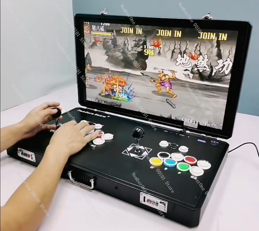 휴대용 레트로 아케이드 게임 콘솔, 듀얼 조이스틱 컨트 - Gaming Console In Tv 리뷰 및 가격